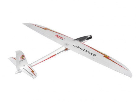 Фото Радиоуправляемый планер Top RC Lightning V1 (Propeller Power System) 1500мм 2.4G 4-ch LiPo RTF | Инномарт