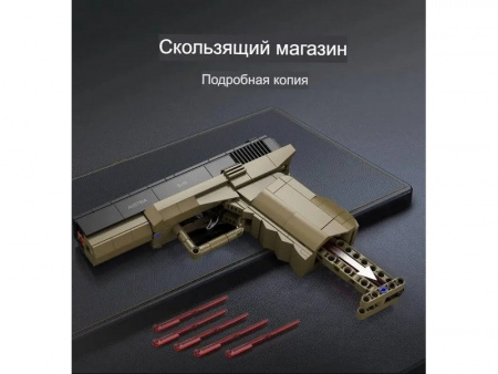 Фото Конструктор CaDA пистолет 17 Pistol (338 деталей) | Инномарт