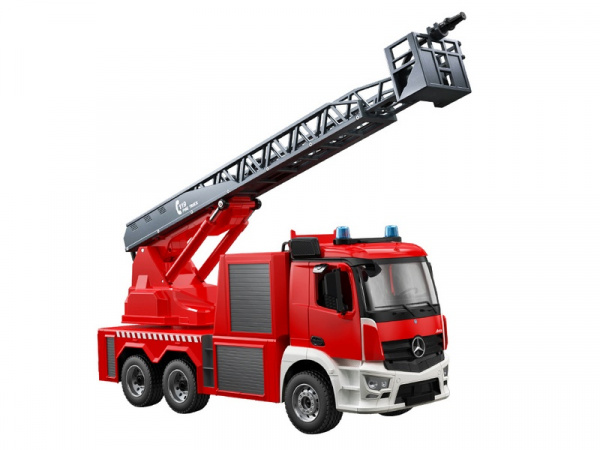 Радиоуправляемая пожарная машина Double Eagle Mercedes-Benz ANTOS 1/20 2.4G RTR | Инномарт