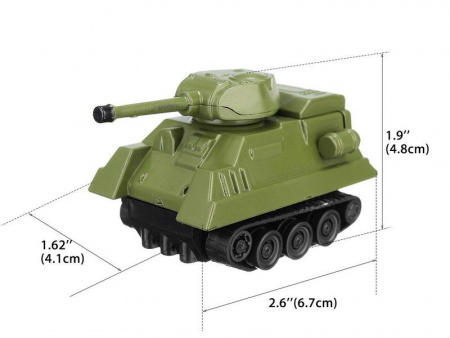 Фото Танк GOLD LIGHT TOYS 777-006, сенсор, едет по линии | Инномарт