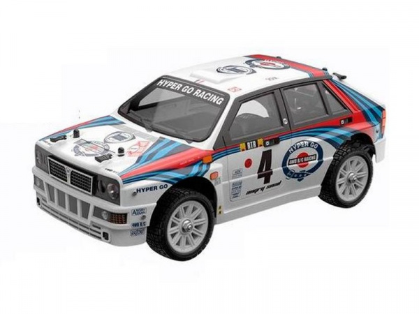 Радиоуправляемая машина для дрифта MJX Hyper Go 14302 Lancia Delta Brushless 4WD 2.4G LED 1/14 RTR