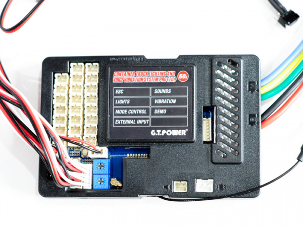 Система освещения PRO 60A G.T.Power со звуковым и вибрационным модулем для ру грузовиков (Европа) | Инномарт