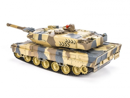 Фото Р/У танковый бой Huan Qi Abrams и Abrams 1:24 2.4G (два танка, з/у, акк) | Инномарт
