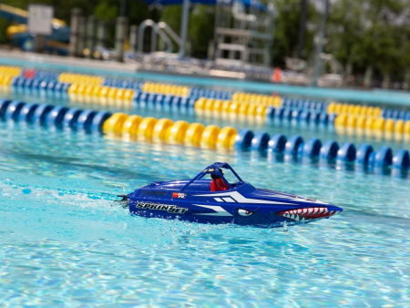 Фото Радиоуправляемый катер ProBoat Sprintjet 9-inch Self-Right Jet Boat (синий) RTR | Инномарт