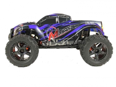 Фото Радиоуправляемый монстр Remo Hobby MMAX PRO UPGRADE (синий) 4WD 2.4G 1/10 RTR | Инномарт