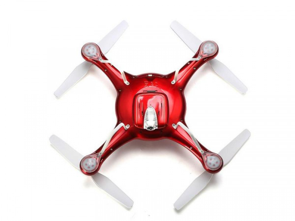 Р/У квадрокоптер Syma X5UW с FPV трансляцией Wi-Fi (HD), барометр 2.4G RTF красный | Инномарт