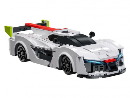 Фото Радиоуправляемый конструктор CaDA спортивная машинка Pininfarina-H2 Speed 1/20 (296 деталей) | Инномарт