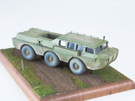 Фото Сборная модель AVD Вездеход-амфибия ЗИЛ-49042, 1/43 | Инномарт