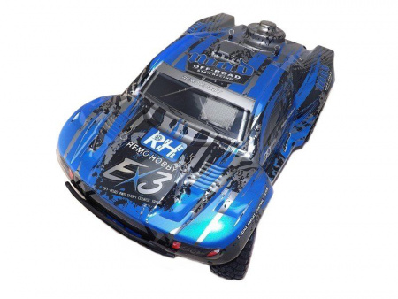 Фото Радиоуправляемый шорт-корс Remo Hobby EX3 (синий) 4WD 2.4G 1/10 RTR | Инномарт