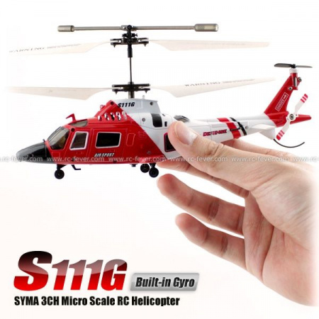Фото Р/У вертолет Syma S111G Gyro IR RTF | Инномарт
