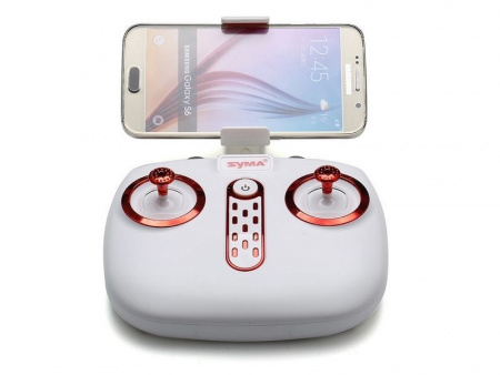 Фото Р/У квадрокоптер Syma X5UW с FPV трансляцией Wi-Fi (HD), барометр 2.4G RTF красный | Инномарт