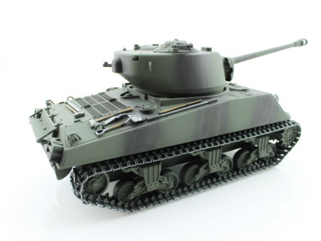 Фото Радиоуправляемый танк Torro Sherman M4A3 76mm 1/16 ИК-пушка V3.0 2.4G RTR | Инномарт