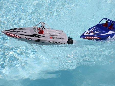 Фото Радиоуправляемый катер ProBoat Sprintjet 9-inch Self-Right Jet Boat (синий) RTR | Инномарт