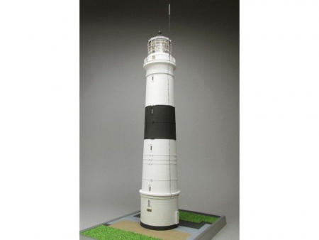 Фото Сборная картонная модель Shipyard маяк Lighthouse Kampen with buildings (№74), 1/87 | Инномарт