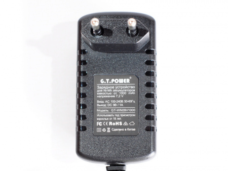 Фото Зарядное устройство G.T.Power NiMh/NiCd (220В/1A/9В) Tamiya | Инномарт