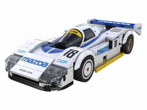 Конструктор CaDA спортивная машинка MAZDA 787B (#18) 1991 1/24 (242 детали) | Инномарт