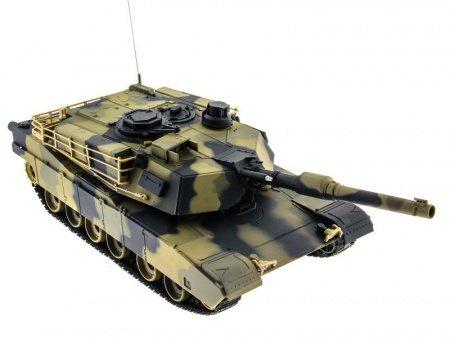 Фото Р/У танк Heng Long 1/24 Battle M1A1 ABRAMS, стреляет шариками, RTR | Инномарт
