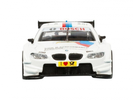Фото Машина "АВТОПАНОРАМА" BMW M3 DTM, 1/42, белый, инерция, откр. двери, в/к 17,5*12,5*6,5 см | Инномарт