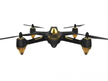Фото Р/У квадрокоптер Hubsan X4 GPS, FHD + FPV, автовозврат, удержание, следуй за мной, 2.4G (черный) | Инномарт