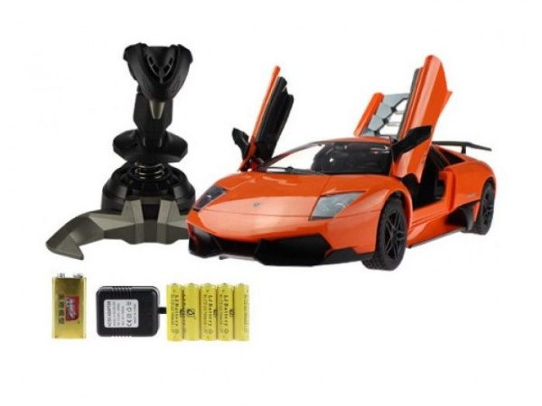Р/У машина MZ Lamborghini Murcielago 2115D 1/14 джойстик, открываются двери) + акб | Инномарт