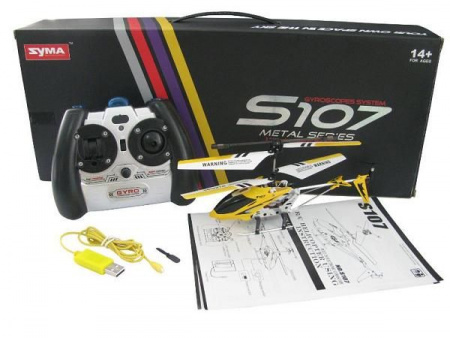 Фото Р/У вертолет Syma S107G Gyro IR RTF | Инномарт