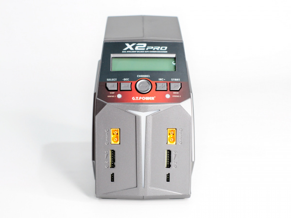 Универсальное зарядное устройство G.T.Power X2PRO Dual Power 11-26/220В, 12Aх2