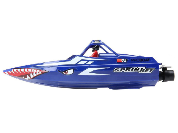 Радиоуправляемый катер ProBoat Sprintjet 9-inch Self-Right Jet Boat (синий) RTR | Инномарт