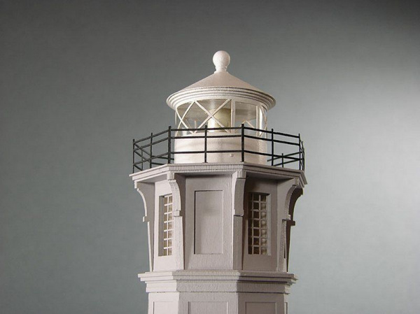 Сборная картонная модель Shipyard маяк Lighthouse Alcatraz (№28), 1/72 | Инномарт