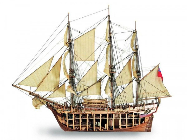 Сборная деревянная модель корабля Artesania Latina BOUNTY, 1/48 | Инномарт