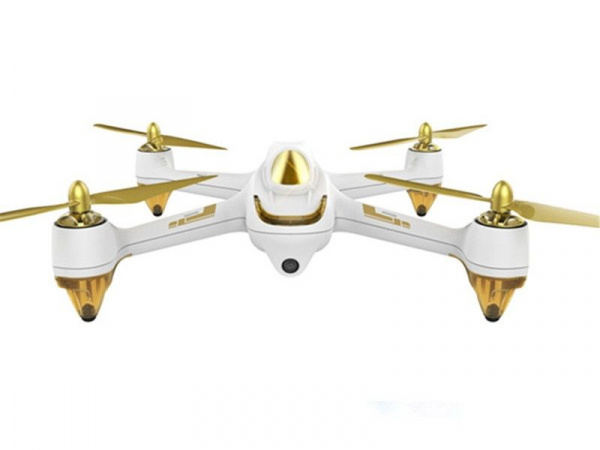 Р/У квадрокоптер Hubsan X4 GPS, FHD+FPV, автовозврат, удержание, следуй за мной, 2.4G (белый) | Инномарт