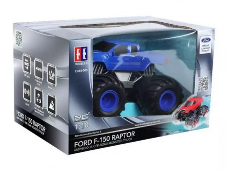 Фото Радиоуправляемая машина-амфибия Double Eagle Ford Bigfoot 1/18 4WD 2.4G RTR | Инномарт