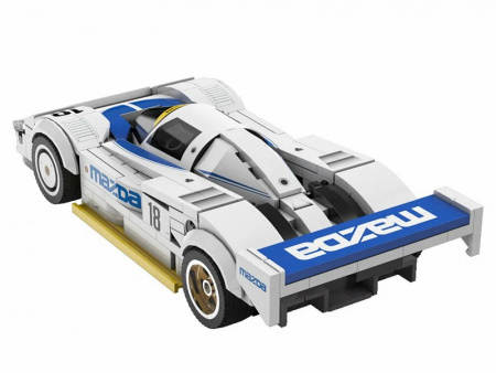 Фото Конструктор CaDA спортивная машинка MAZDA 787B (#18) 1991 1/24 (242 детали) | Инномарт