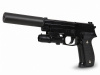 Фото Пистолет металлический SIG 226 с глушителем и ЛЦУ G.26A 20см в/к | Инномарт