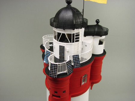 Фото Сборная картонная модель Shipyard маяк Roter Sand Lighthouse (№46), 1/87 | Инномарт