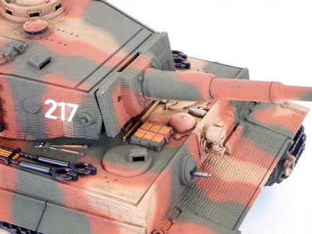 Фото Радиоуправляемый танк Taigen 1/24 Tiger 1 (Германия, поздняя версия), для ИК боя, камуфляж 2.4G RTR | Инномарт