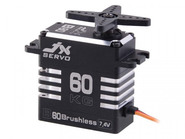 Сервомашинка цифровая JX Servo B60 (87г/62/0.11/7.4V) бесколлекторная, Full metal | Инномарт