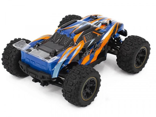 Радиоуправляемый монстр MJX Hyper Go 16108 (оранжевый) 4WD 2.4G LED 1/16 RTR | Инномарт