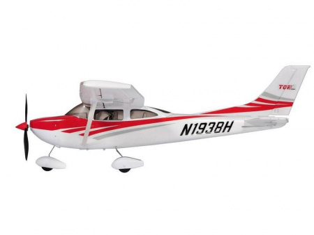 Фото Р/У самолет Top RC Cessna 182 400 class красная 965мм 2.4G 4-ch LiPo RTF | Инномарт