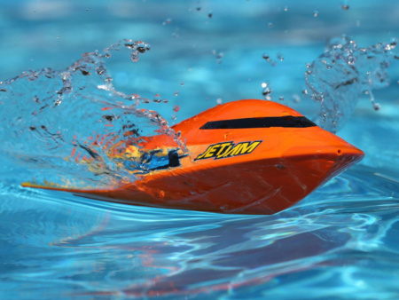 Фото Радиоуправляемый катер ProBoat Jet Jam 12 Pool Racer (оранжевый) RTR | Инномарт