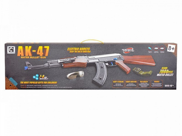 Детский автомат АК-47 с гелевыми пулями 88см CS Toys X999-1B на аккумуляторе, 2 режима стрельбы | Инномарт