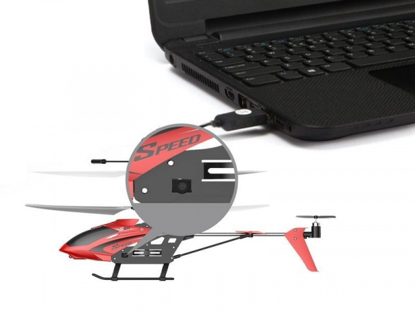 Р/У вертолет Syma S5H (чёрный), барометр 2.4G RTF | Инномарт