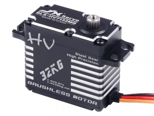 Сервомашинка цифровая JX Servo BLS-HV7132MG (71г/32.5/0.07/7.4V) бесколлекторная, Full metal | Инномарт