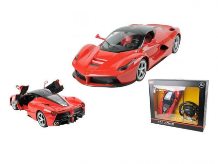 Фото Р/У машина MZ Ferrari La Ferrari 2088F 1/10 GYRO-руль, (открываются двери) +акб | Инномарт