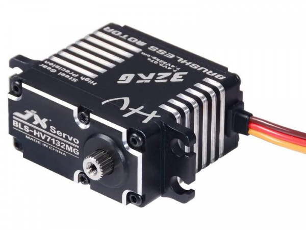 Сервомашинка цифровая JX Servo BLS-HV7132MG (71г/32.5/0.07/7.4V) бесколлекторная, Full metal | Инномарт