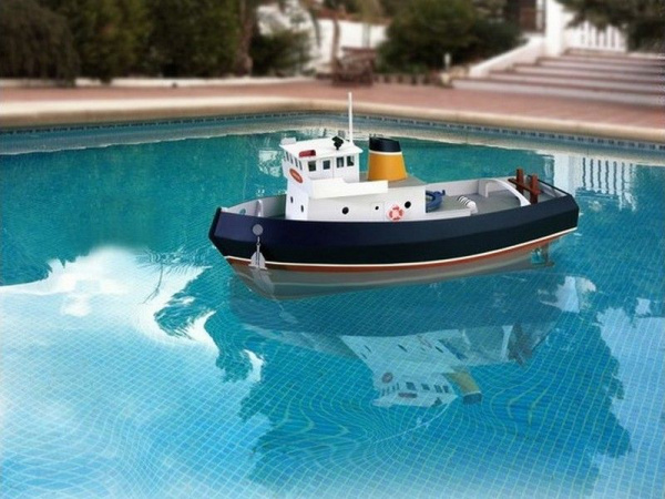 Собранная деревянная модель корабля Artesania Latina Tugboat "SAMSON", 1/15 | Инномарт