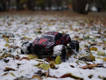 Фото Радиоуправляемый монстр Remo Hobby MMAX (синий) 4WD 2.4G 1/10 RTR | Инномарт