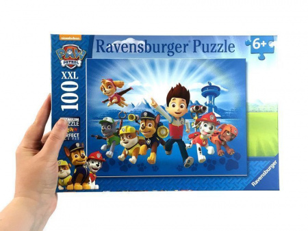 Фото Пазл Ravensburger "Щенячий патруль спешит на помощь", 100 эл. | Инномарт