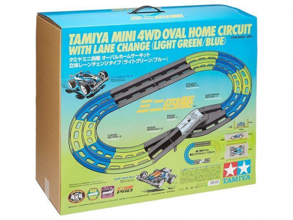 Трек трасса на 2 дорожки Tamiya Mini 4WD | Инномарт