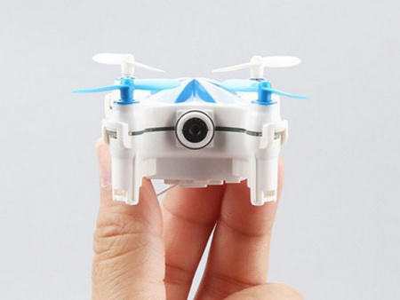 Фото Р/У квадрокоптер Cheerson CX-OF-TX Mini, Wi-Fi, Optical Flow, RTF 2.4G (синий) | Инномарт