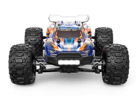 Фото Радиоуправляемый монстр MJX Hyper Go 16108 (оранжевый) 4WD 2.4G LED 1/16 RTR | Инномарт